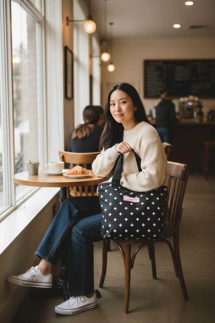 Four Directions tote bag