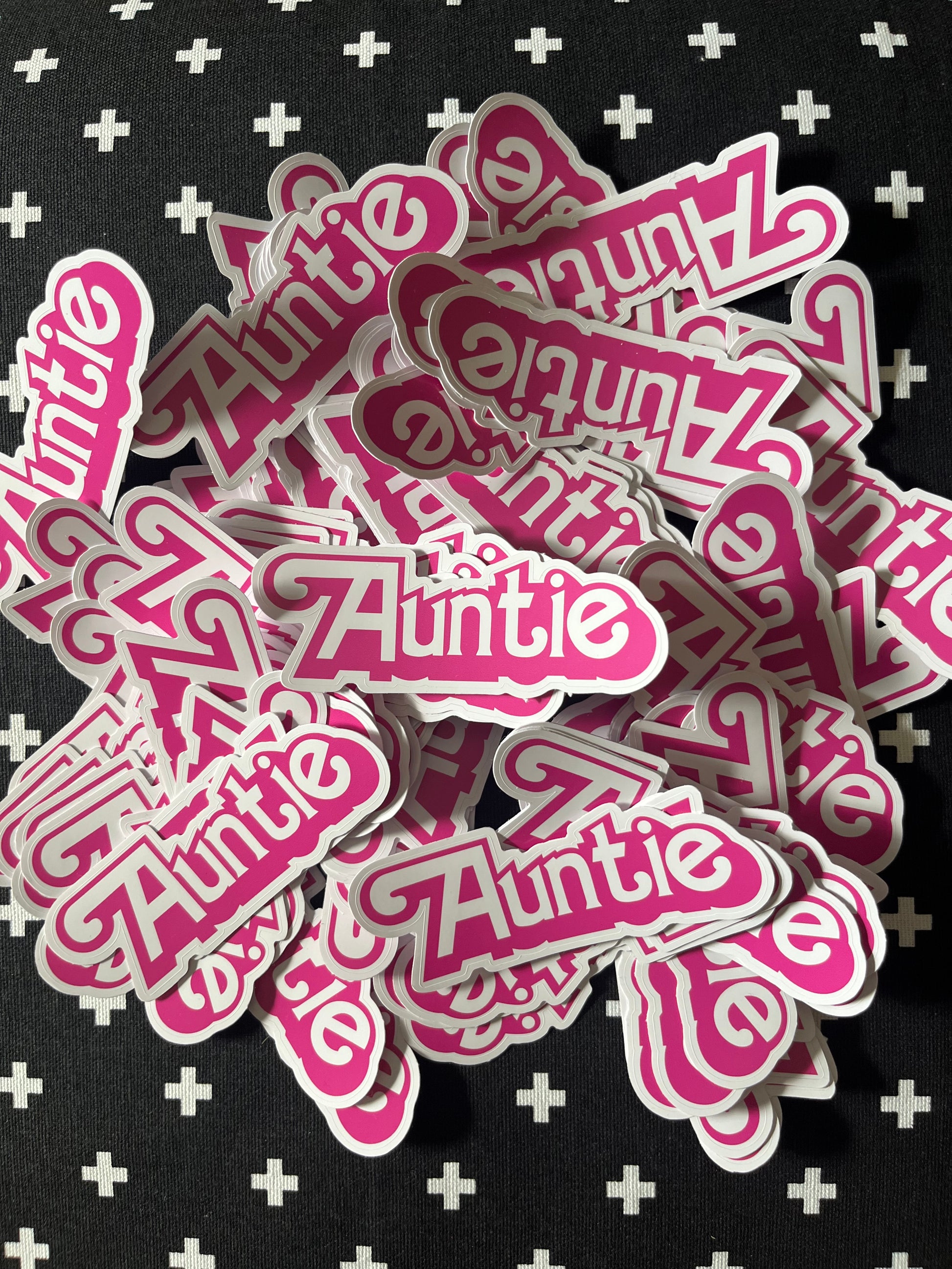 Auntie Sticker