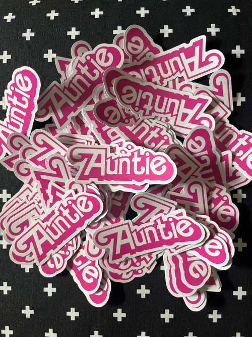 Auntie Sticker