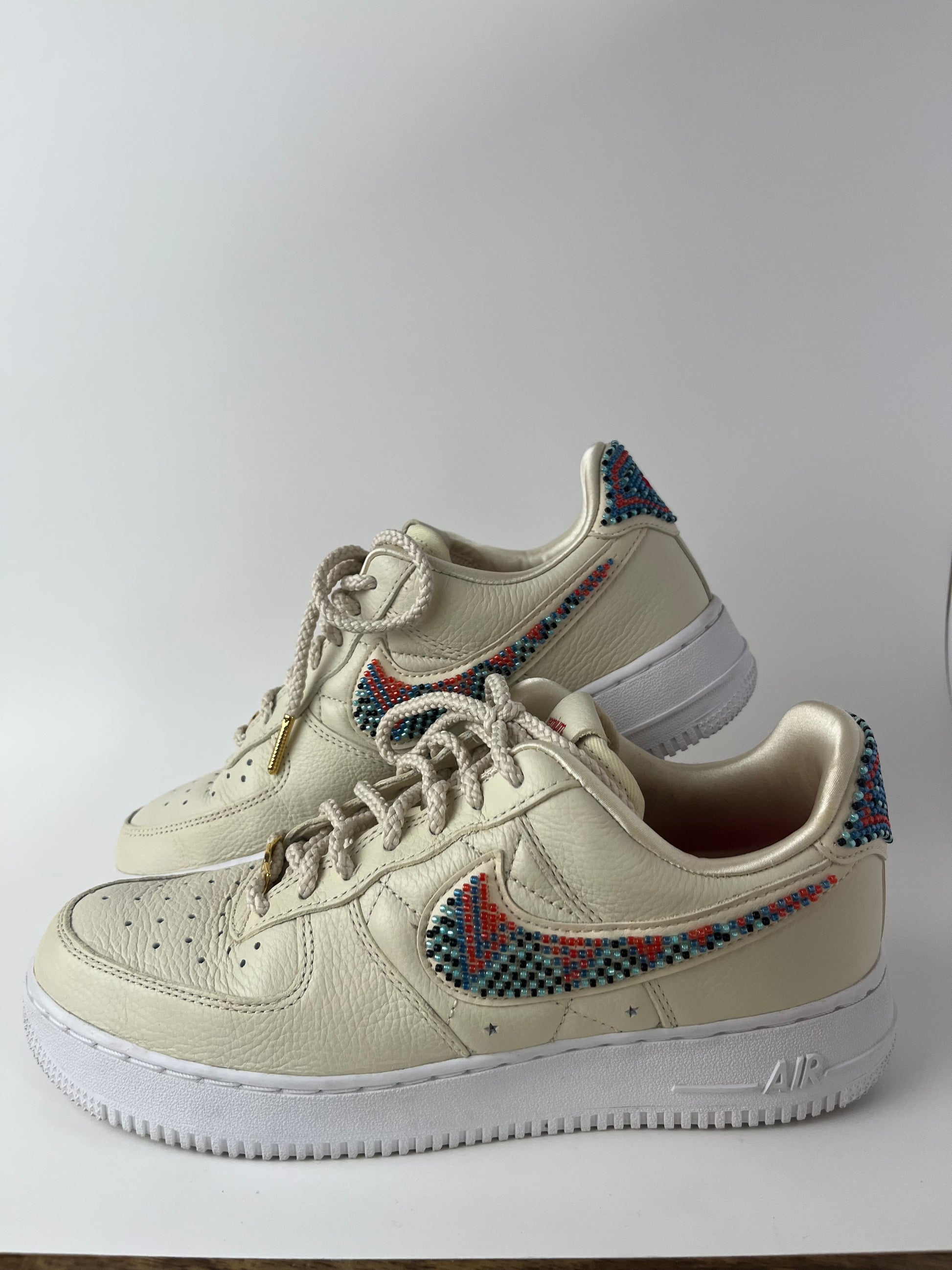 Beaded Air Force 1's