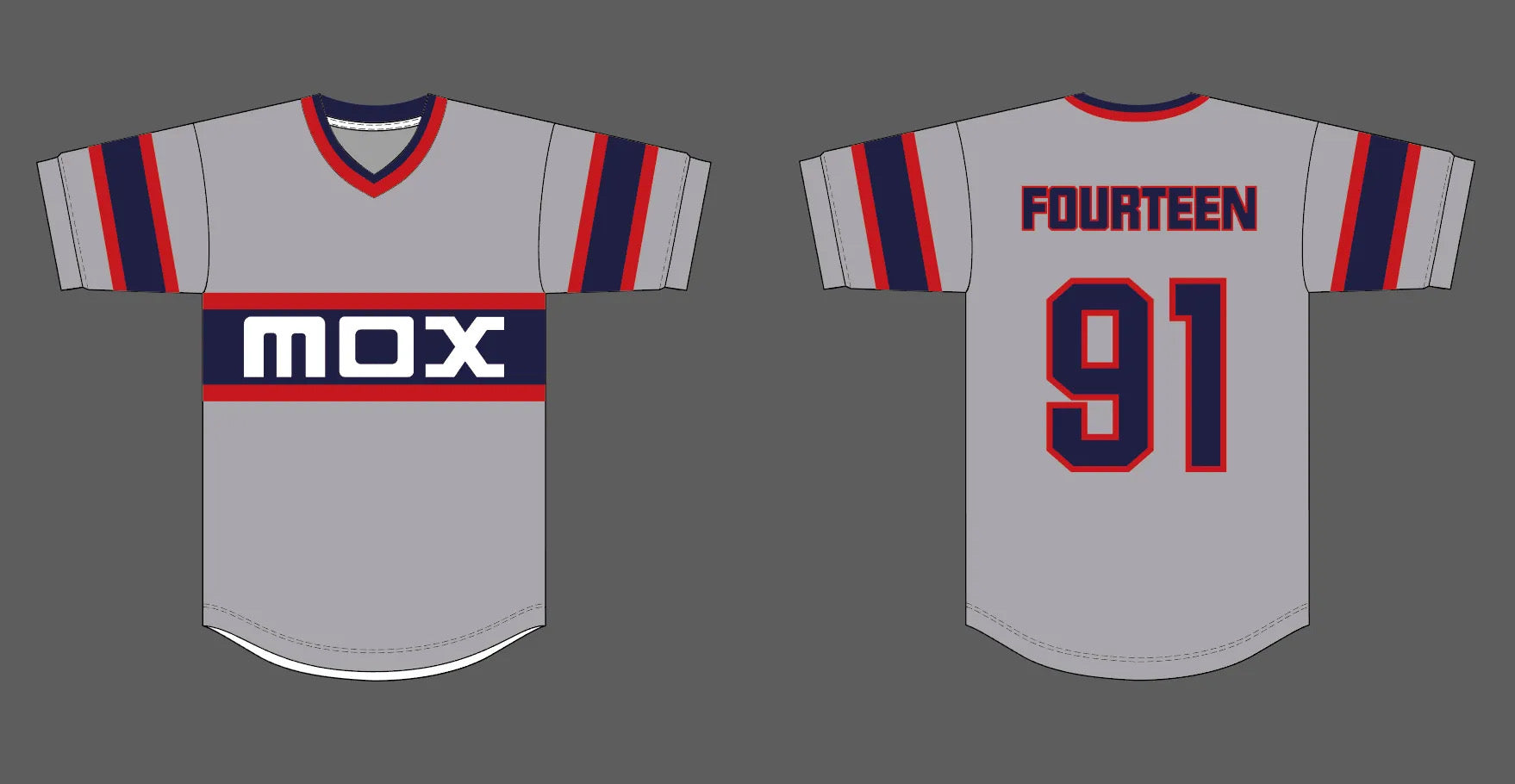 White "Mox" Jersey '83-'86