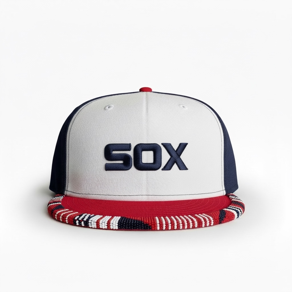 White SOX throwback (beaded)